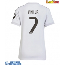 Real Madrid Vinicius Junior #7 Replica Home Shirt Ladies 2025-26 Short Sleeve